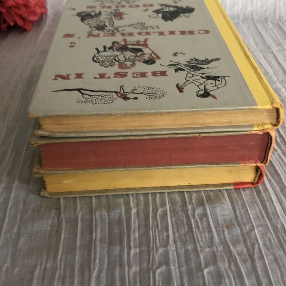 Vintage lot 3 CHARLES DICKENS hardcover childrens books-Gulliver's Travels